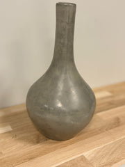 Vase bouteille Terre cuite kaki