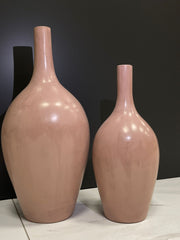 Vases bouteille Rose poudré